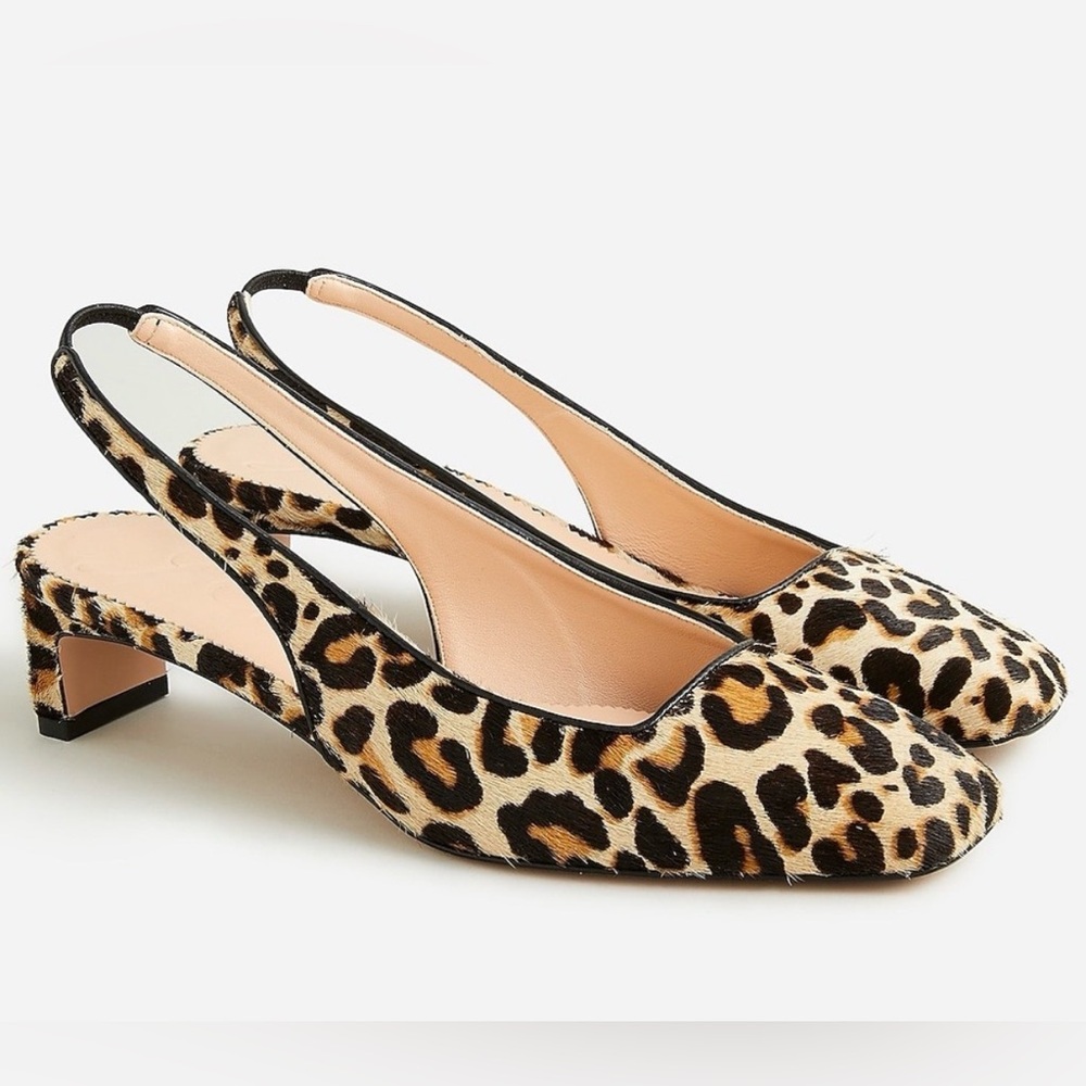J.Crew Layla slingback pumps
